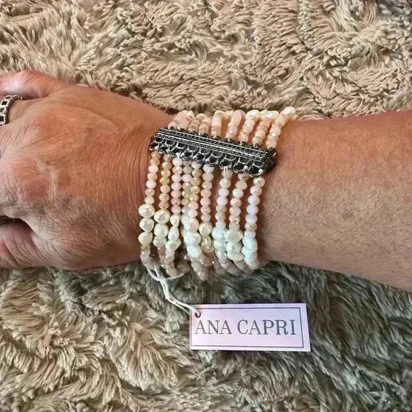 Ana capri Jewelry Two Necklaces One Bracelet See Pictures New(276) - Picture 6 of 8